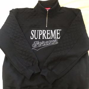 Supreme Forever SS19 Half  Zip Sweater